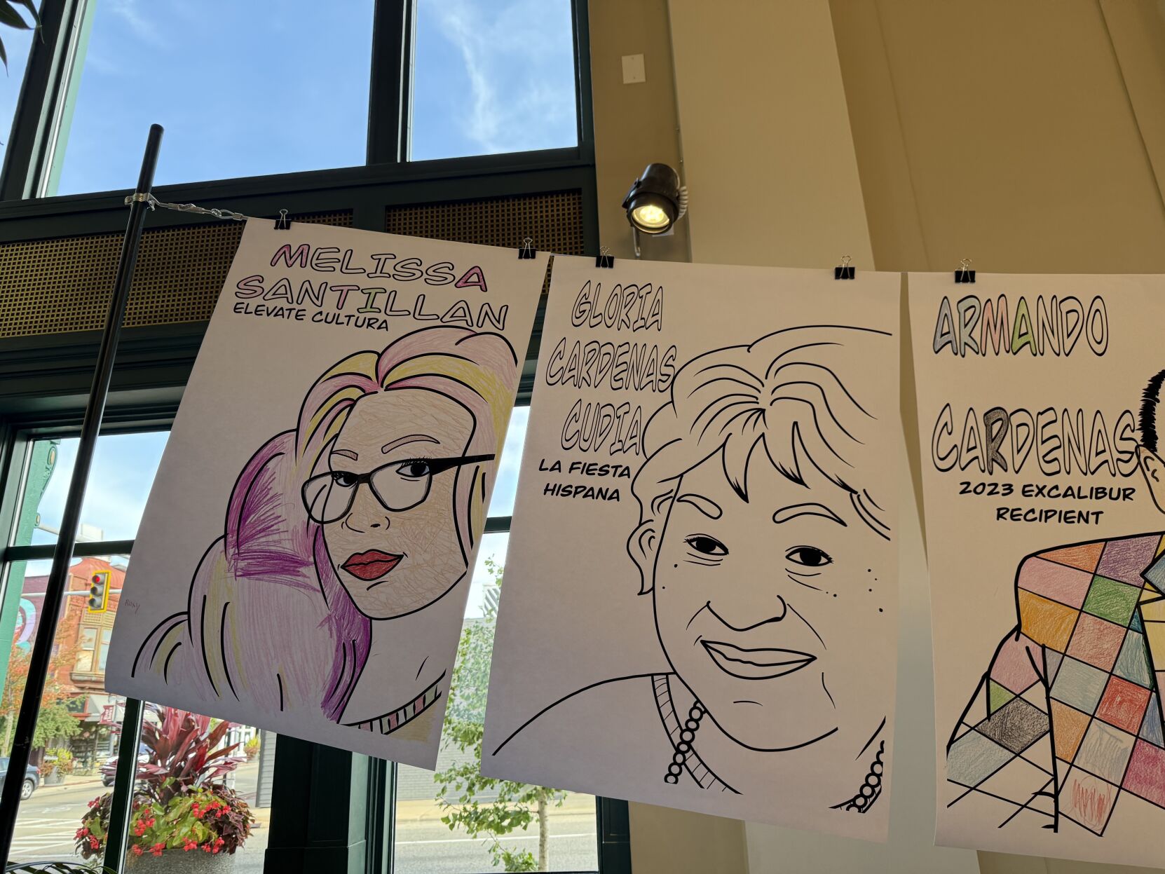 A Few Leaders On Hispanic Heritage Display